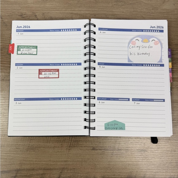 Coach Notebook yellow flowers with a free Planner Set - Picture 13 of 16